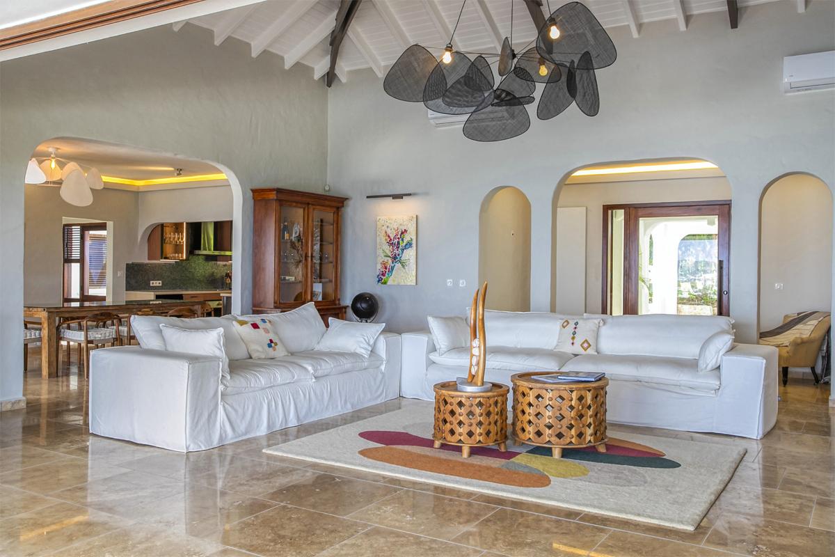 A louer villa 3 chambres Simpson Bay Saint Martin_ Salon - 16